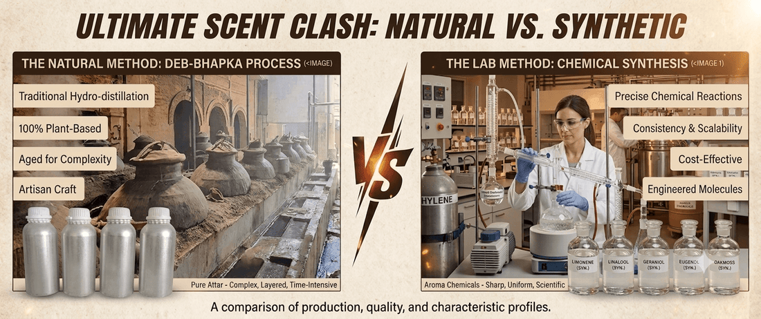 Natural Attar vs Synthetic Attar: Which One Should You Buy in India?
